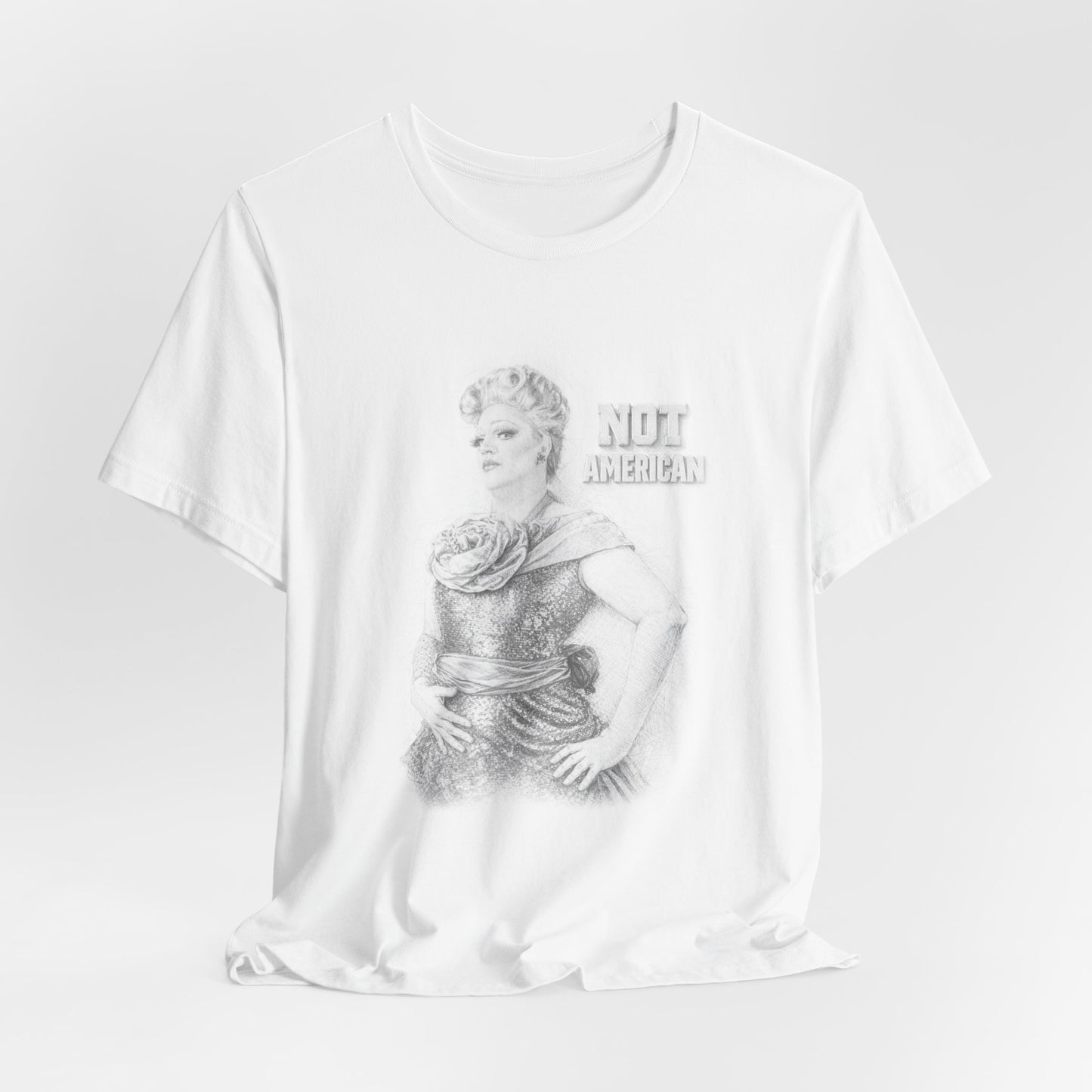 APPAREL: "Mary Higgins Clark" Tee White