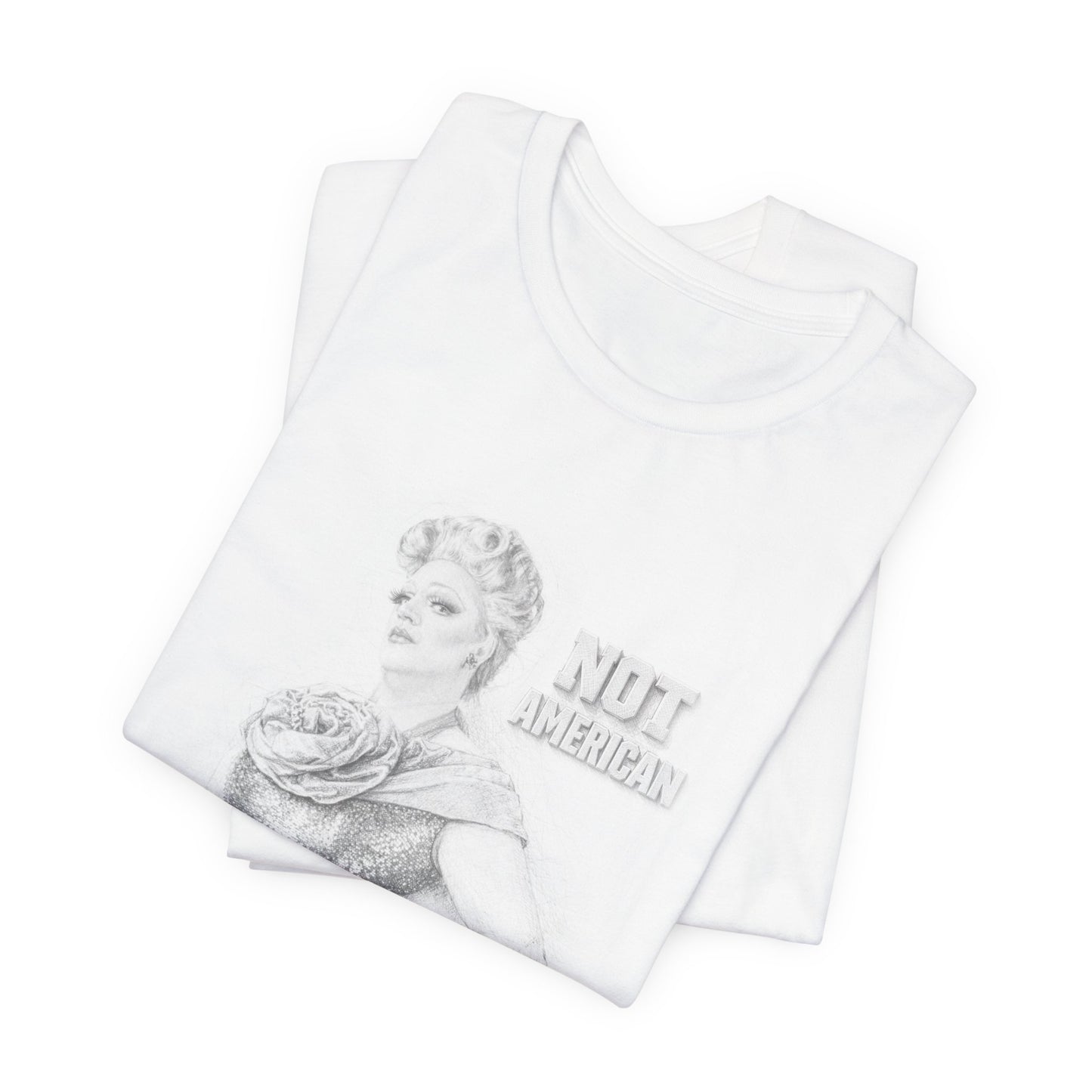 APPAREL: "Mary Higgins Clark" Tee White