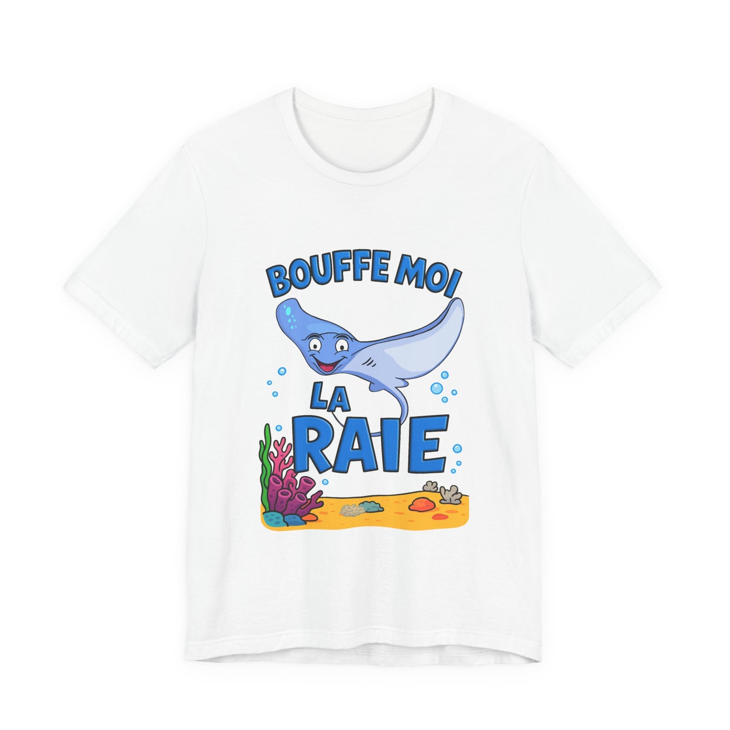 APPAREL: 'Bouffe Moi La Raie' Tee White