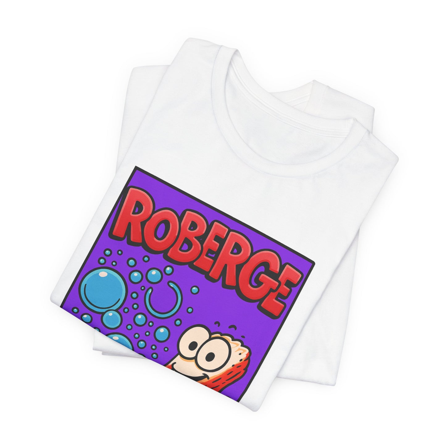 APPAREL: 'Roberge La Goberge' Tee White