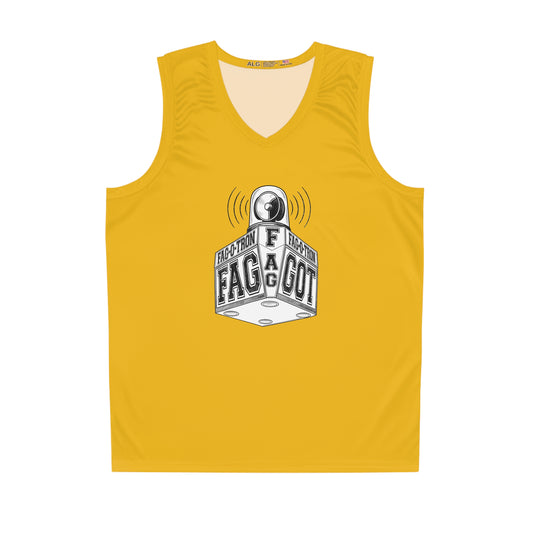 "FAG-O-TRON" Basketball Jersey