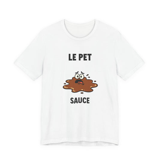 APPAREL: 'Le Pet Sauce' Tee White
