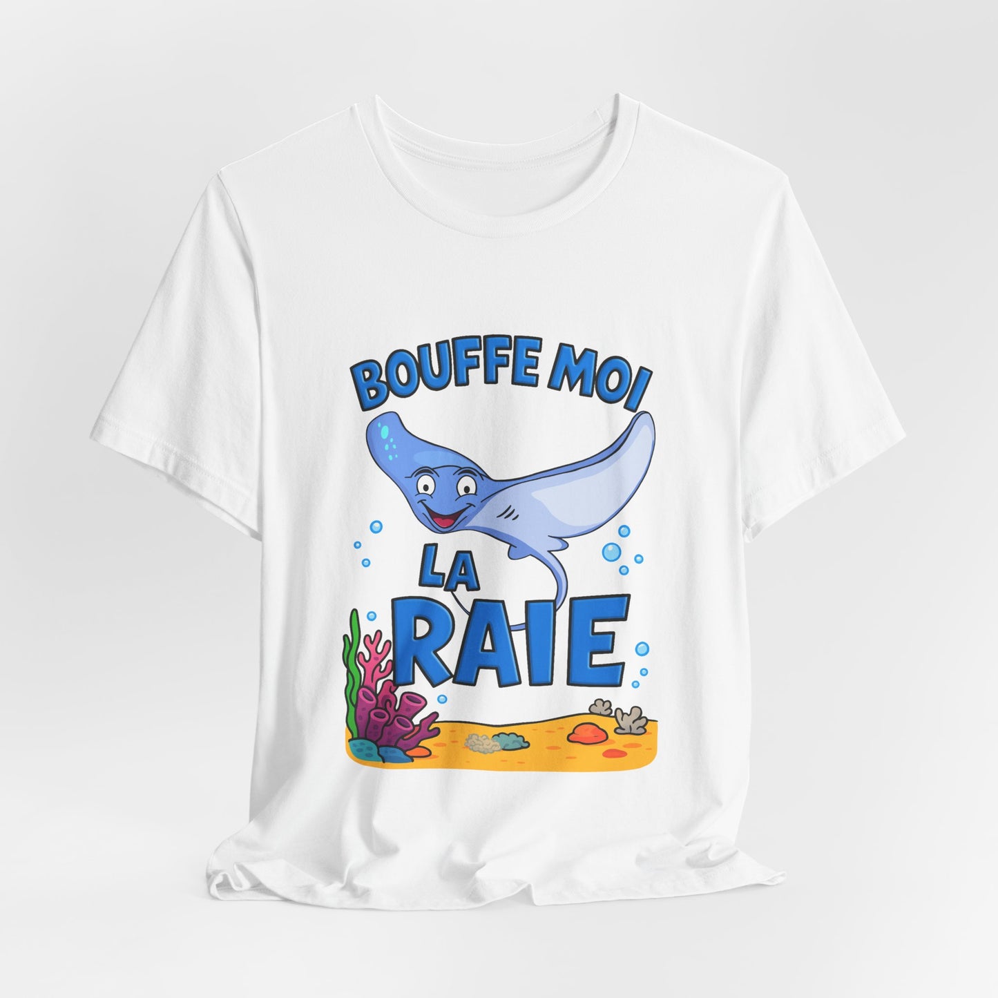 APPAREL: 'Bouffe Moi La Raie' Tee White
